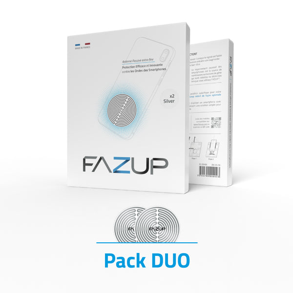 Fazup Patch - Anti-Wellen-Schutz für Smartphones - DUO Pack